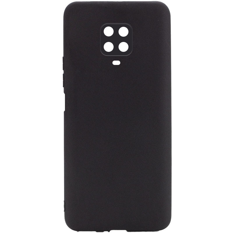 Накладка Full Silicone Case XIAOMI Redmi Note 9 Pro /Note 9S /Note 9 Max (03 / Black)