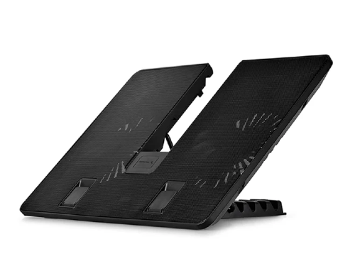 Notebook Cooling Pad Deepcool U-PAL, up to 15.6'', 2x140mm, Adjustable angle, USB3.0, U-shaped