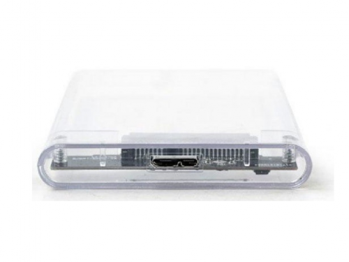'2.5'' SATA HDD External Case (USB 3.0),  Transparent plastic, 9.5 mm, Gembird ''EE2-U3S9-6''-