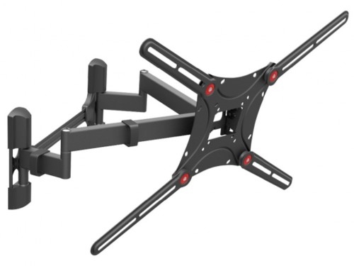 Wall Mount Barkan ''BM464L'' Black 13''-90'' Full Motion, max.60kg, VESA mm: up to 600x400mm