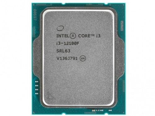 CPU Intel Core i3-12100 3.3-4.3GHz (4P+0E/8T,12MB,S1700, 10nm, Integ. UHD Graphics 730, 60/89W) Tray