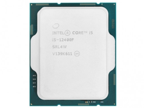 CPU Intel Core i5-12400F 2.5-4.4GHz (6P+0E/12T,18MB, S1700, 10nm, No Integ.Graphics, 65W) Tray