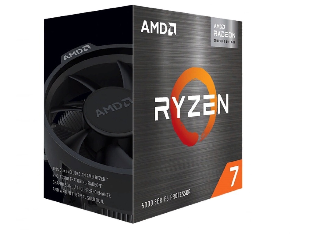 'APU AMD Ryzen 7 5700G (3.8-4.6GHz, 8C/16T, L3 16MB, 7nm, Radeon Graphics(8C), 65W), AM4, TrayModel