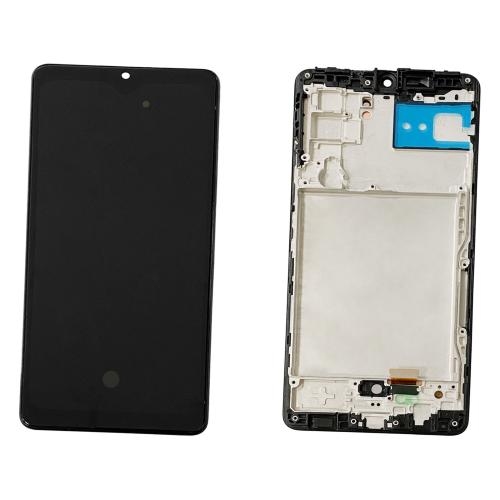 LCD SAMSUNG A42 / A426 / M42 5G / M426 BLACK WITH FRAME OLED