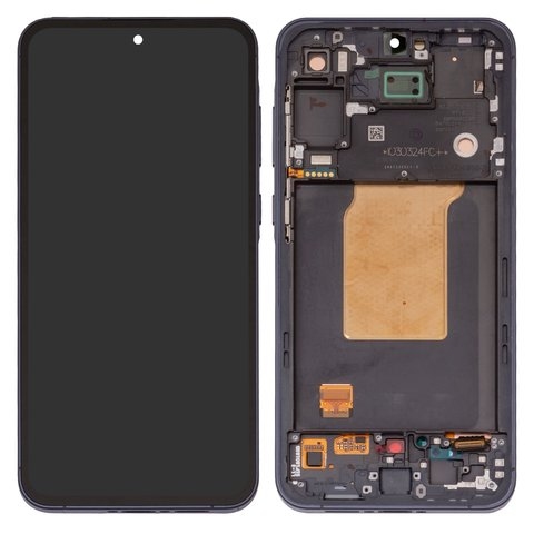 LCD SAMSUNG A55 / A556 5G BLACK / NAVY WITH FRAME OLED