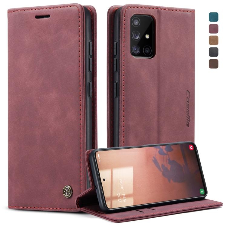 Carte CaseMe 013 Samsung A55 (Wine Red)