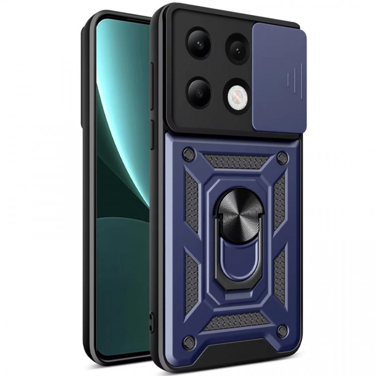 Чехол Armor Guard Shield Xiaomi Redmi Note 13 4G (Dark Blue)