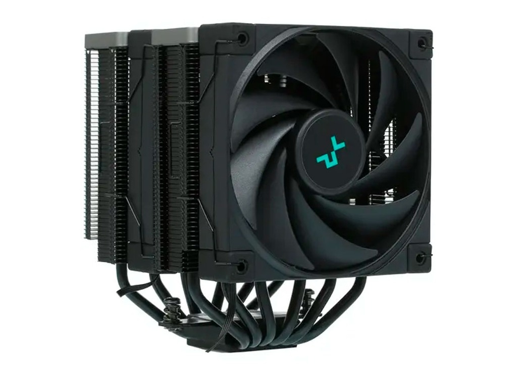 AC Deepcool 'AK620 DIGITAL' (?28 dB, 500-1850RPM, 68.99 CFM, 2x120mm, ARGB, 260W, 6x6mm, Display, 14