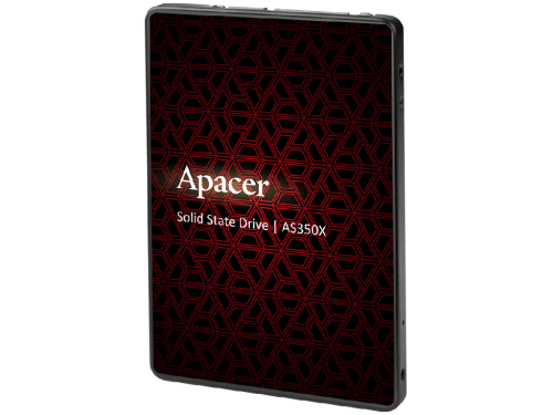 2.5 SATA SSD  2.0TB  Apacer AS350X  [R/W:560/540MB/s, 93/80K IOPS, 3D-NAND TLC]