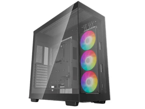 Case EATX Deepcool CH780, w/o PSU, 1x420mm ARGB fan, 4xUSB3.0, 1xUSB-C, Vertical GPU mount