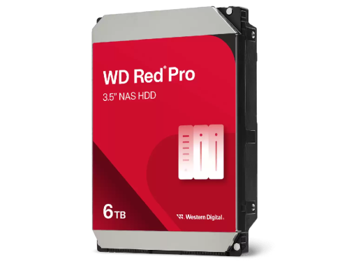 3.5' HDD  6.0TB -SATA-256MB Western Digital 'Red Pro (WD6005FFBX)', NAS, CMRCapacitate memorie:  6