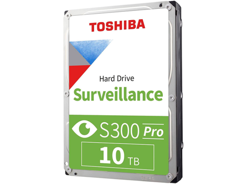 3.5' HDD 10.0TB-SATA- 256MB Toshiba S300 Pro Surveillance HDWT31AUZSVA, Surveillance, CMR, 7200rpm,