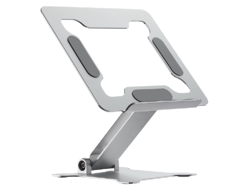 Notebook Riser Gembird NBS-D1-03, up to 15.6'', Aluminum, Foldable, Silicone pad, up to 5kg
