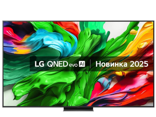 75' LED SMART TV LG 75QNED86A6A, Quantum Dot NanoCell, 4K UHD, webOS, Black