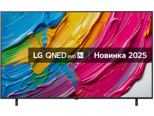 65' LED SMART TV LG 65QNED80A6A, Quantum Dot NanoCell, 4K, webOS, Black