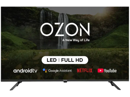 32' LED SMART TV OZON H32DN6500S, HD Ready, Google TV, Black