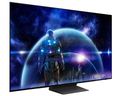 48' OLED SMART TV Samsung QE48S90FAEXUA, Quantum Dot OLED 4K UHD, Tizen OS, Black