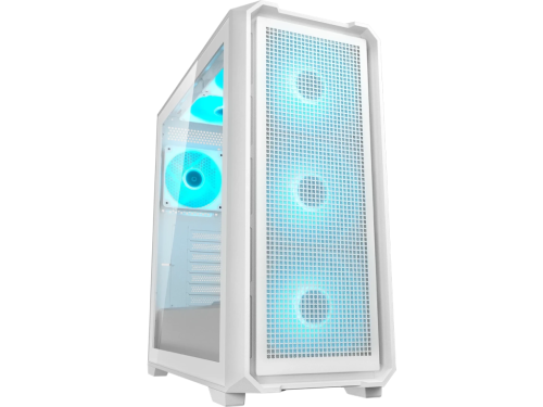 Case ATX Cougar MX600 Air PRO  w/o PSU, 5x140mm, 1x120mm, ARGB PWM, TG: Front&Side, 2xUSB3.0, 1xUSB