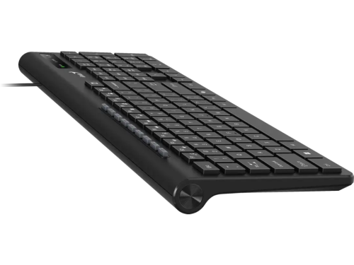 Keyboard Genius SlimStar 230 II, Multimedia, 12 Fn keys, Low-profile, Chocolate keycap, Black
