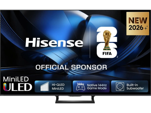 50' LED SMART TV Hisense 50U7SE, Mini LED 4K UHD, VIDAA OS, Black