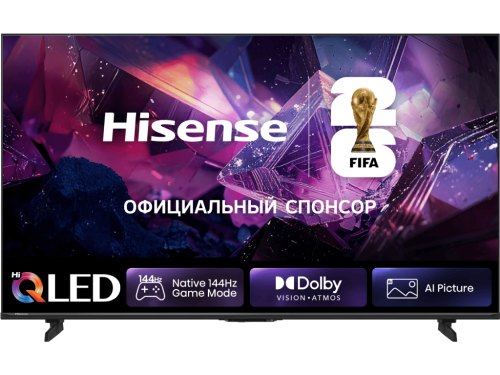 75' LED SMART TV Hisense 75E7S PRO, QLED, 4K UHD, VIDAA OS, Black