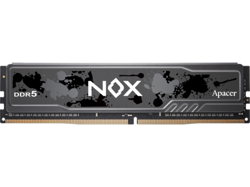 32GB DDR5- 5600MHz  Apacer NOX (AH5U32G56C522MBAA-1), CL40-40-40, 1.25V, Intel XMP 3.0