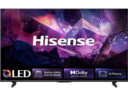 55' LED SMART TV Hisense 55E7S PRO, QLED, 4K UHD, VIDAA OS, Black