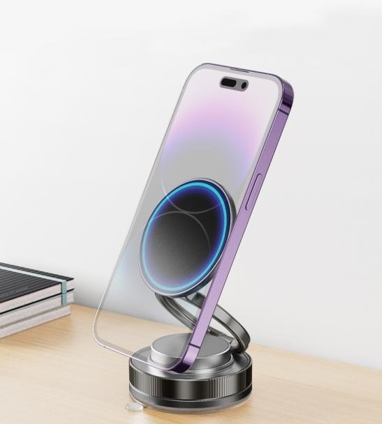 XO C177+ Manual Suction Cup Holder (Neutral product XO packaging without hooks) black