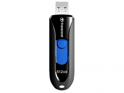 128GB USB3.1 Flash Drive Transcend JetFlash  760, Black, Slider (R/W90/40MB/s)