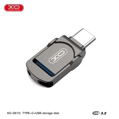 XO DK10 USB3.2 +Type-c 16G Tranish