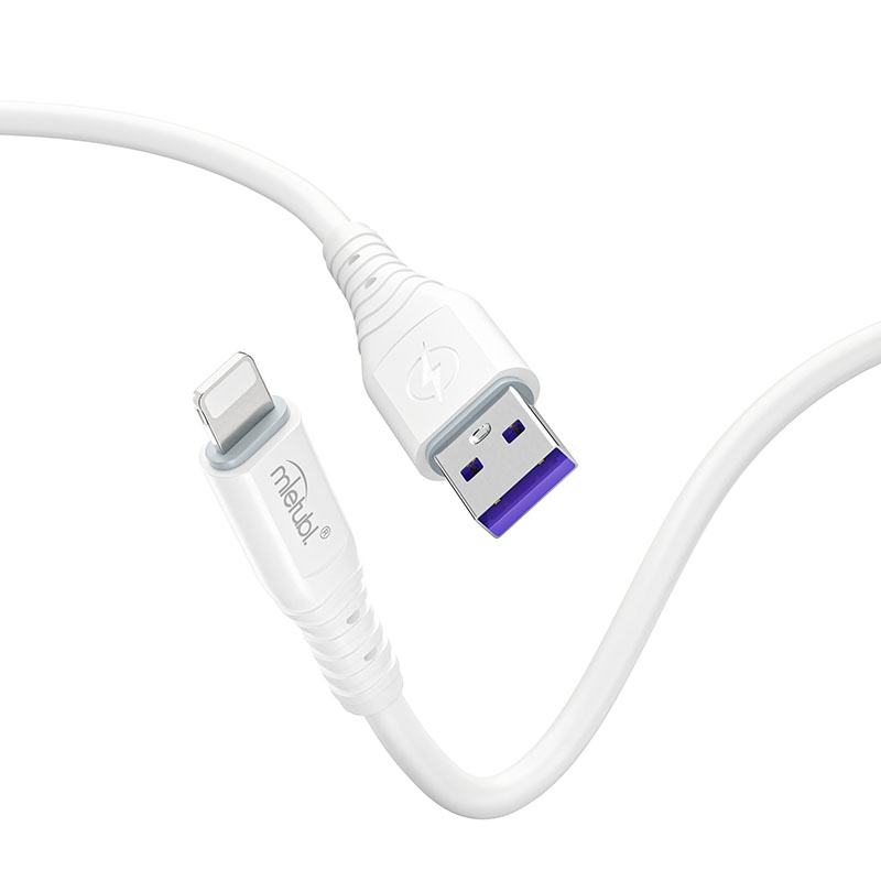 Mietubl Cable 1M Usb-Lightning MTB-DCULF01 Silicon Data cable White