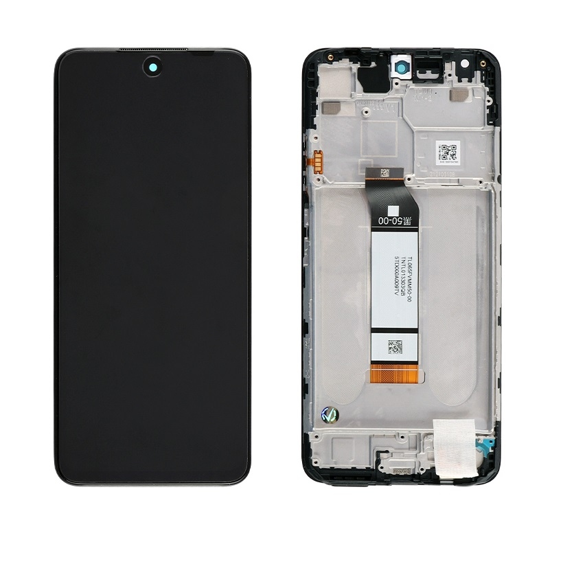 LCD XIAOMI REDMI NOTE 10 5G / POCO M3 PRO BLACK WITH FRAME (Original Packing)