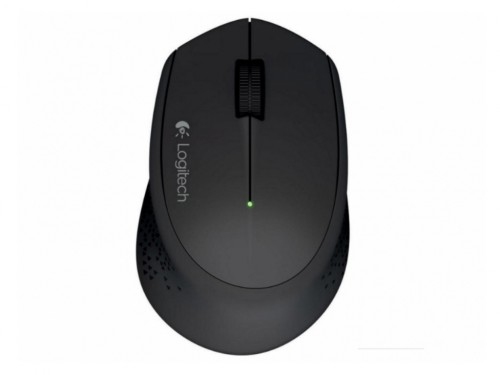 Wireless Mouse Logitech M280, Optical, 1000 dpi, 3 buttons, Ergonomic, 1xAA, Black