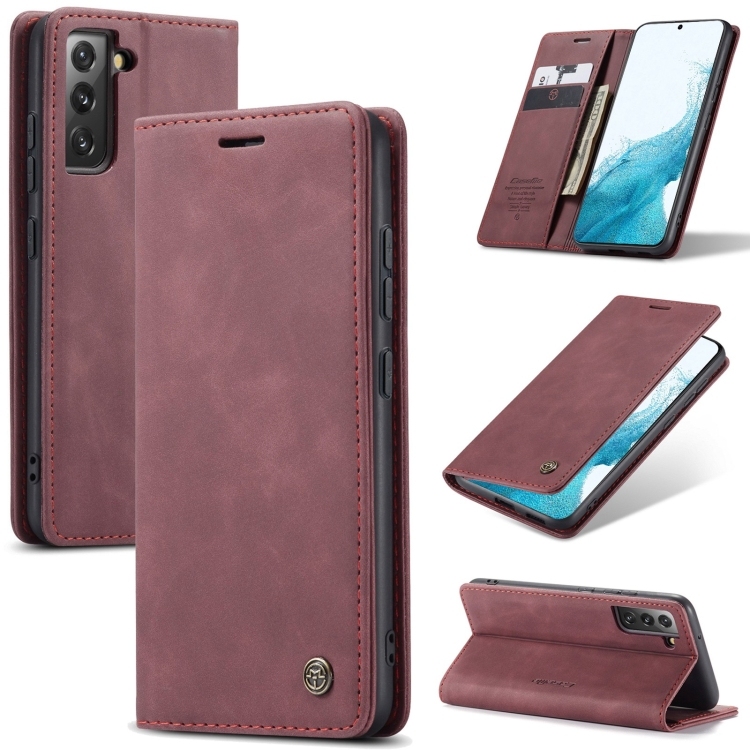 Carte CaseMe 013 Samsung S22 (Wine Red)