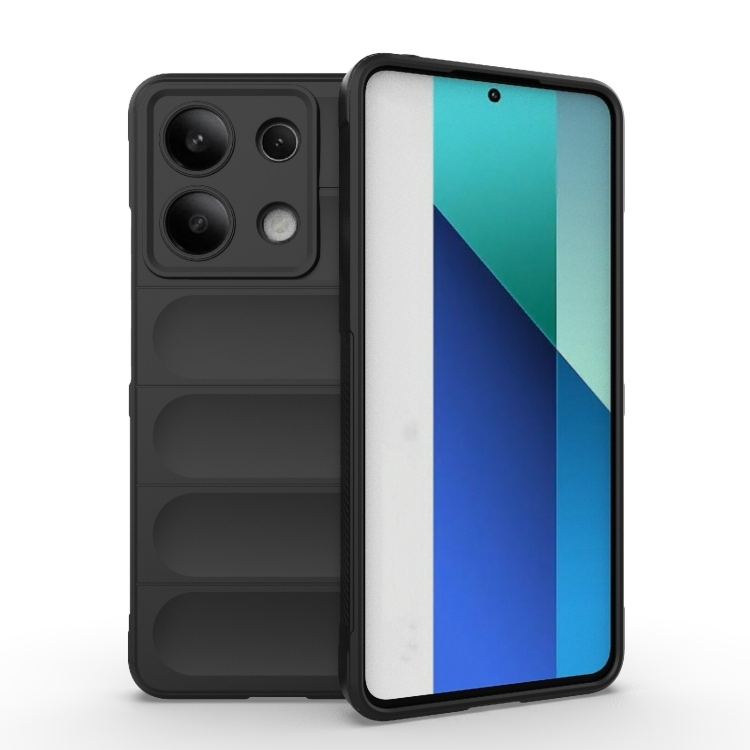Xiaomi Redmi Note 13 4G Global Magic Shield + Flannel Husa (Black)