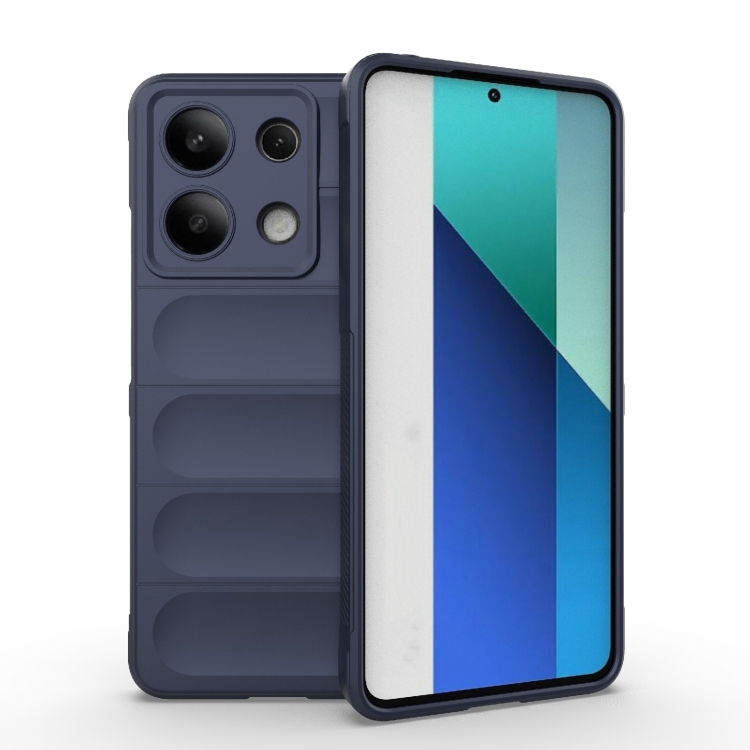 Xiaomi Redmi Note 13 4G Global Magic Shield + Flannel Husa (Dark Blue)