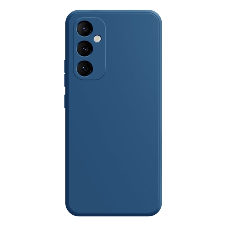 Samsung A05S Imitation Liquid Silicone Husa (Blue)