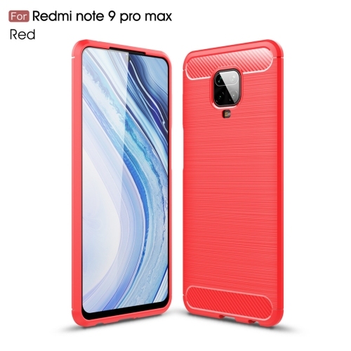 Husa Extra Xiaomi Redmi Note 9 Pro Max / Note 9 Pro / Note 9S Brushed  (Red)