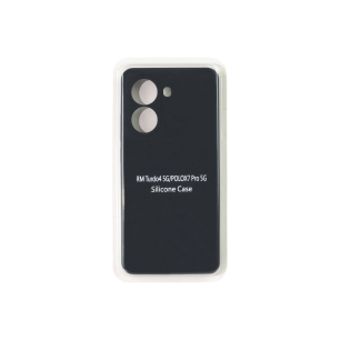 Накладка Full Silicone Case XIAOMI Poco X7 Pro 5G /Redmi Turbo4 5G (03 / Black)