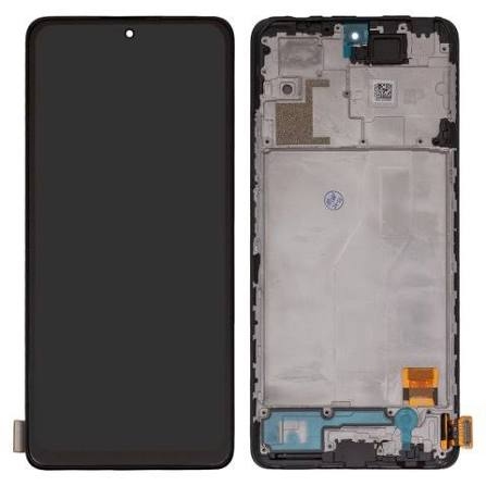 LCD XIAOMI REDMI NOTE 10 PRO 4G BLACK WITH FRAME IPS (KAIKU)