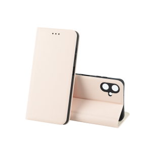 Чехол-книжка LEATHER Case XIAOMI Redmi Note 14 Pro Plus 5G (Розовый)