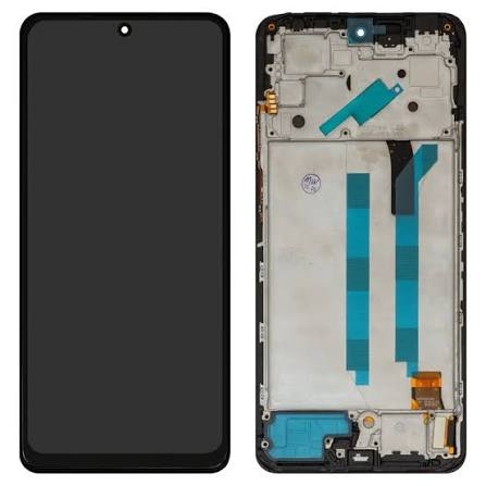 LCD XIAOMI REDMI NOTE 12 4G BLACK WITH FRAME IPS (KAIKU)