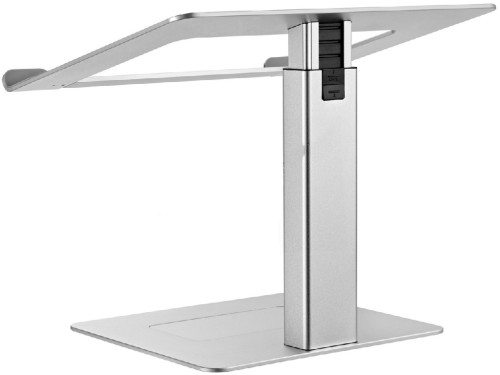 Notebook Riser Gembird NBS-D1-02, up to 15.6'', Aluminum, Silicone pad, up to 5kg