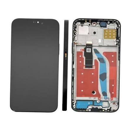 LCD HUAWEI HONOR X8B / 200 LITE MIDNIGHT BLACK WITH FRAME (Premium Quality)