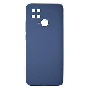 Накладка Full Silicone Case XIAOMI Redmi 10C (08 / Midnight Blue)