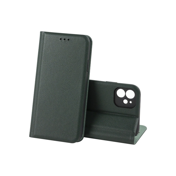 Чехол-книжка LEATHER Case SAMSUNG A06 (Тёмно-зелёный)