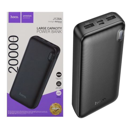 Power Bank HOCO J128A (20000 mAh) (Black)