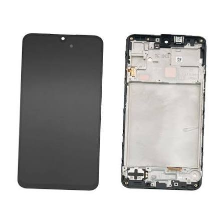 LCD SAMSUNG A16 4G / A165 BLACK WITH FRAME IPS