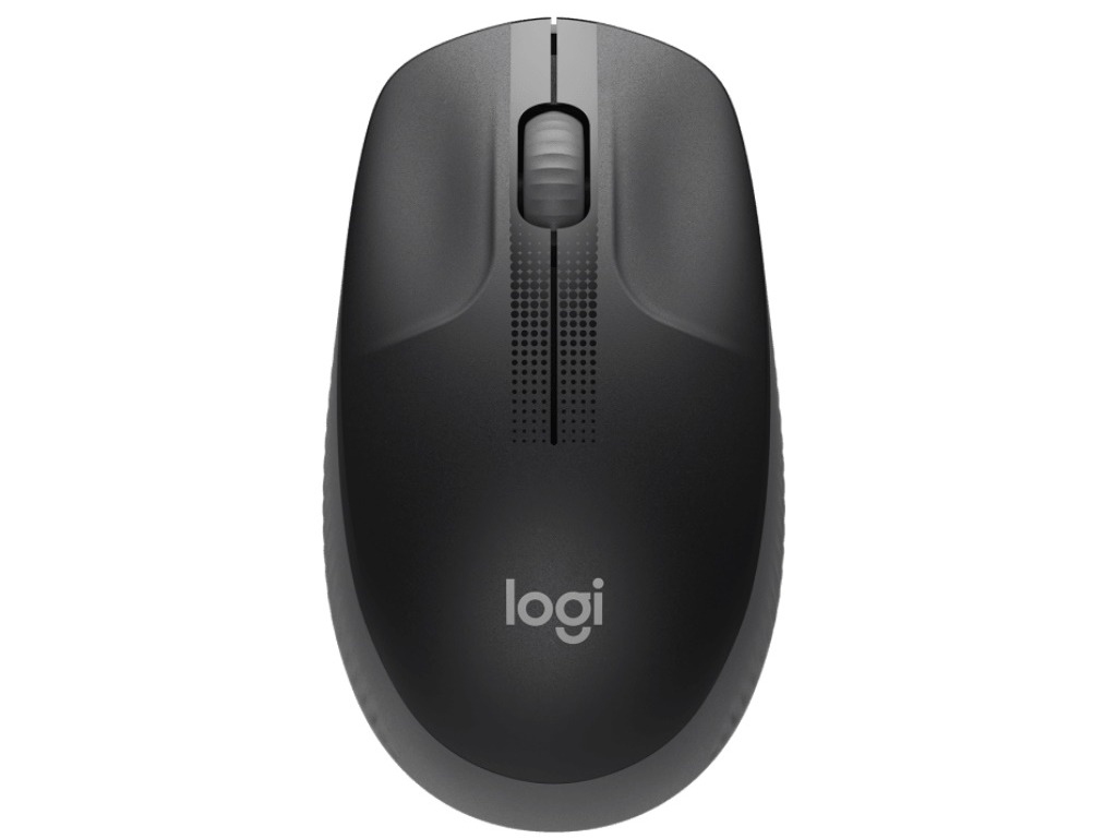 'Wireless Mouse Logitech M190 Full-size, Optical, 1000 dpi, 3 buttons, Ambidextrous, Black.'