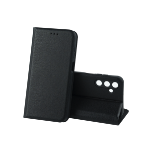 Чехол-книжка LEATHER Case XIAOMI Redmi 12C (Черный)